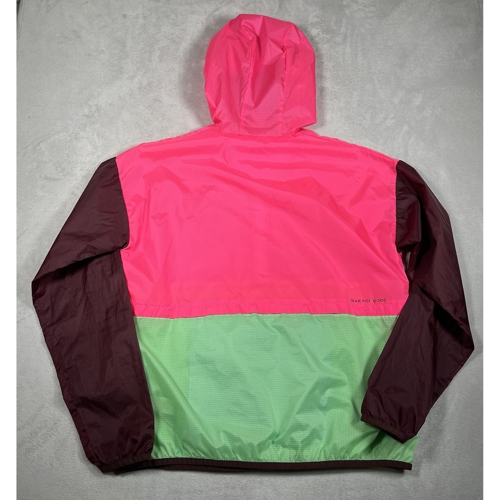 Cotopaxi Teca Half Zip Windbreaker Jacket Women's Medium M Multicolor Hooded - Picture 5 of 8